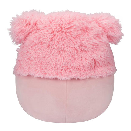 Squishmallows 8-Inch Brina Pink Bigfoot with Fuzzy Belly - Little Ultrasoft Official Kelly Toy Plush (SQCR02181)