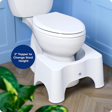 Squatty Potty Adjustable 2.0 Toilet Stool, 1.25 Kg