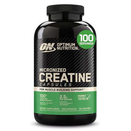 Optimum Nutrition Creatine 2500mg, 200 Capsules