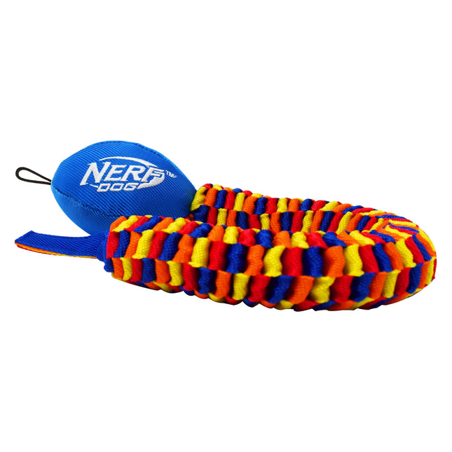 Nerf Dog Rainbow Vortex Chain Tug Dog Toy, Lightwe
