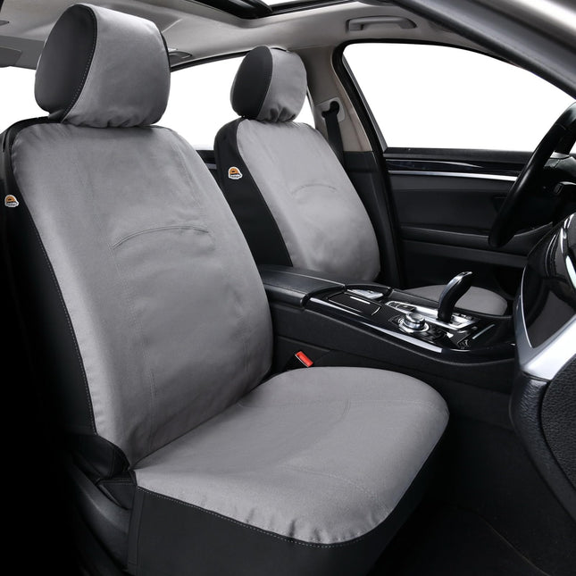 Coverado Car Seat Covers Front, Canvas Universal S
