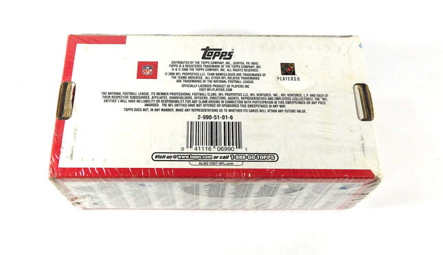 Jeu complet de cartes à collectionner Topps NFL 2006