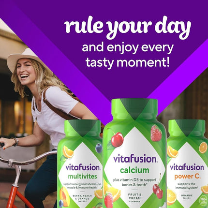 Vitafusion Power C, Gummy Vitamins For Adults, 150-Count (Packaging May Vary)