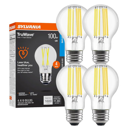 Sylvania LED TruWave Natural Series A19 Light Bulb