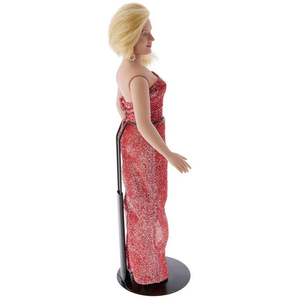 Plymor DSP-70B Black Adjustable Doll Stand, Pack of 3