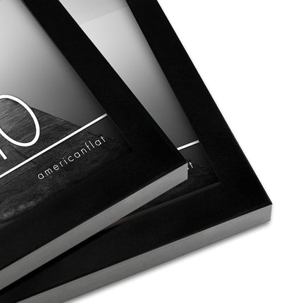 Americanflat 8x10 Photo Frame 12-Pack - Gallery Wall Frame Set - Black
