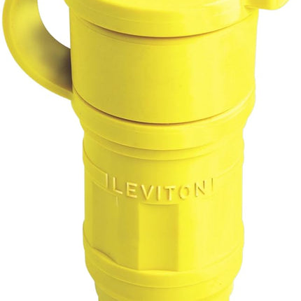 Leviton Connector, 20 Amp, 125 Volt, Straight Blad