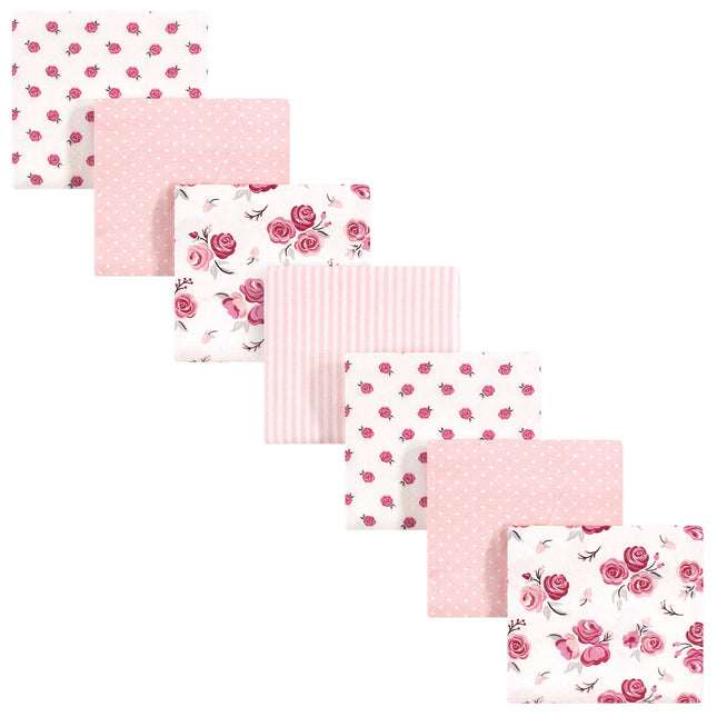 Hudson Baby Unisex Baby Cotton Flannel Receiving B