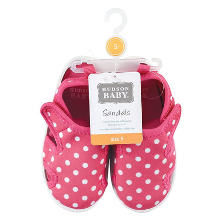 Sandales et chaussures d'eau unisexe pour bébé Hudson Baby, pois, 8 US nourrisson