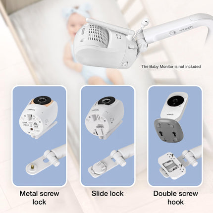 Soporte de suelo para vigilabebés VTech, compatible con la mayoría de vigilabebés VTech, soporte de cámara para bebé, seguridad para guardería