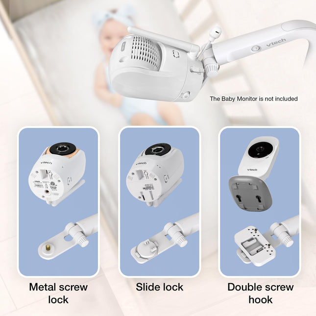 VTech Baby Monitor Floor Stand Compatible with Most VTech Baby Monitor, Baby Camera Stand Mount, Safety for Nursery