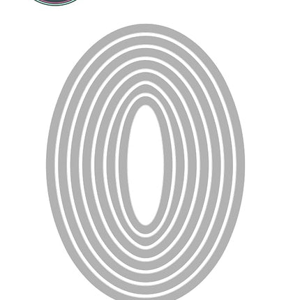 Sizzix Framelits Die Ovals, Set of 7