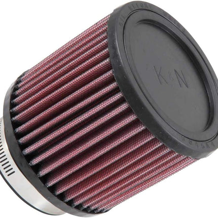 K&N Universal Clamp-On Air Intake Filter: High Performance, Premium, Washable, Replacement Air Filter: Flange Diameter: 3 In, Filter Height: 4 In, Flange Length: 1 In, Shape: Round, RB-0900 , Black