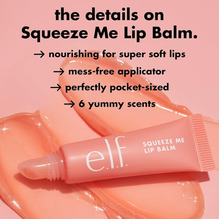 Strawberry Lip Balm Squeeze Me by Elf 6g