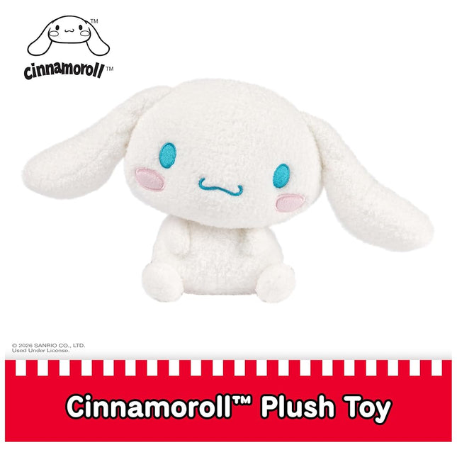 Hello Kitty & Friends - Cinnamoroll Soft Toy, 17cm, Plush, 1 Year+