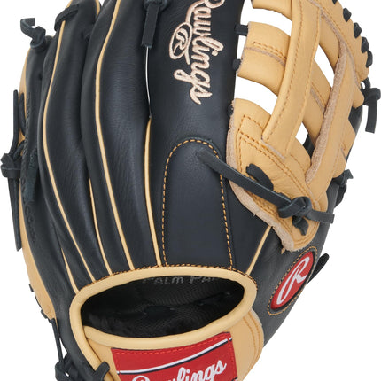 Rawlings | Select Pro Lite Series Fernando TATIS JR. Youth Baseball Glove | 11" | Right Hand Throw | Black/Camel