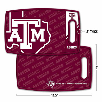 YouTheFan NCAA Texas A&M Aggies Logo Series Cutting Board