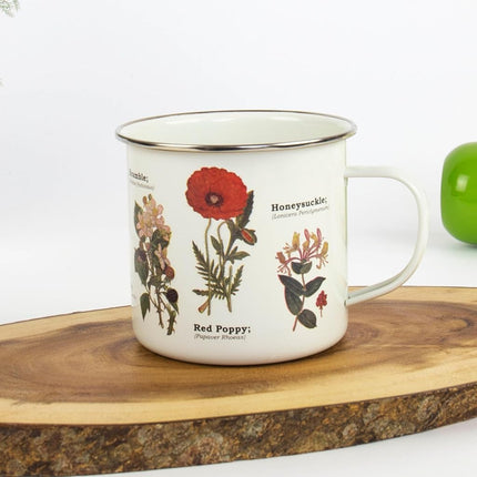 Gift Republic GR270089 Wild Flower Enamel Mug
