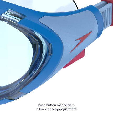 Speedo Unisex Child Swim Goggles Biofuse 2.0 Junior - Mask Lagoon Blue/Celeste, One Size