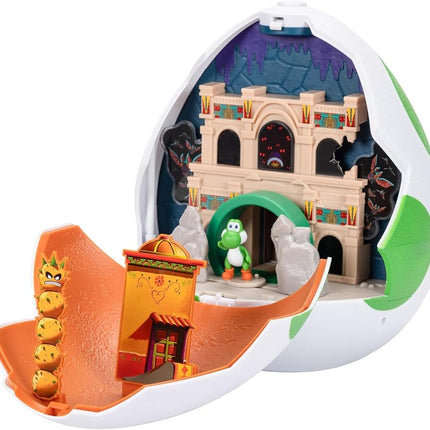 The Super Mario Galaxy Movie Yoshi Egg Playset with 4cm Mini Figures