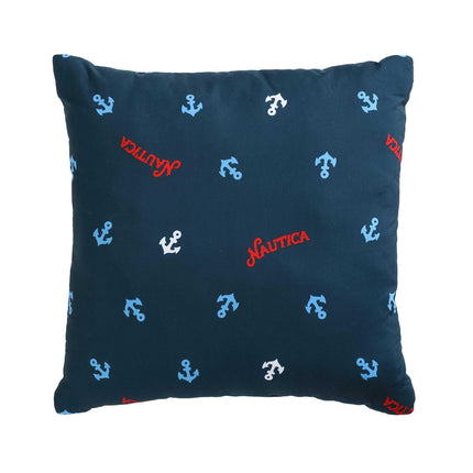 Nautica Kids - Full/Queen Comforter Set, Soft Bedding with Matching Shams & Throw Pillow, Kids Home Decor, Oeko-Tex Certified (Finnian Whales Navy, Full/Queen)