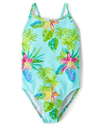 The Children's Place Girls' One Piece Swimsuit, Se