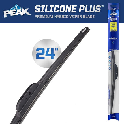 PEAK Silicone Plus Windshield Wiper Blade, 24-Inch (Pack of 1)