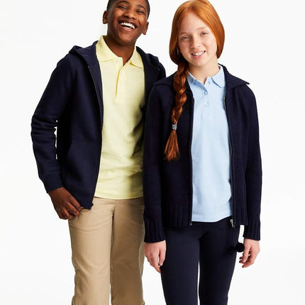 Pantalones ajustados de punto Ponte para niña French Toast, color azul marino, 4 años
