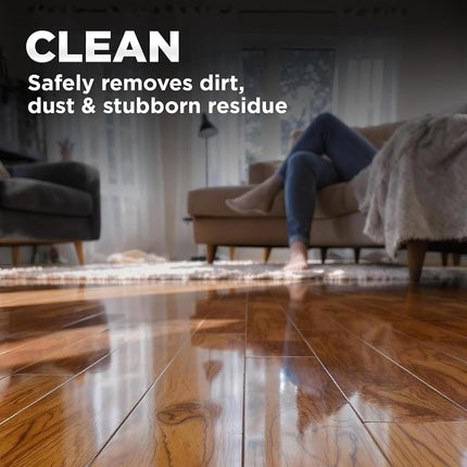 Weiman Hardwood Floor Cleaner Clean and Shine 2-in-1 for Vinyl, 946 ml