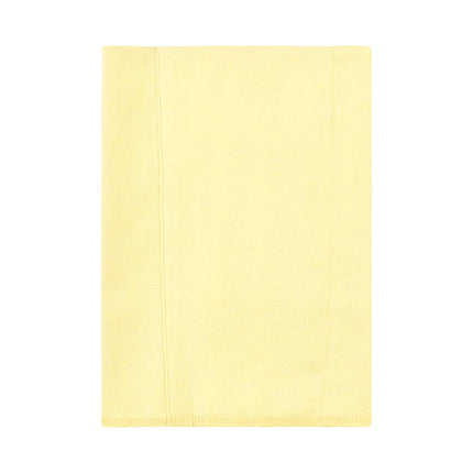 Bavoirs en flanelle de coton unisexe Hudson Baby, motif marguerites citrons, lot de 7, taille unique