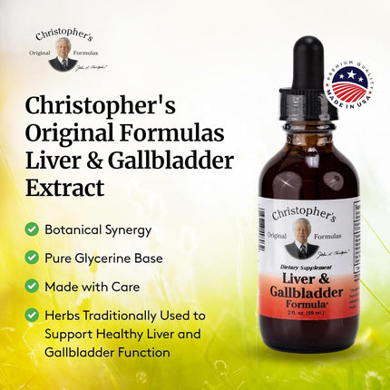 Christopher's Original Formulas Cleanse Liver and Gall Bladder Supplement, 2 Ounce