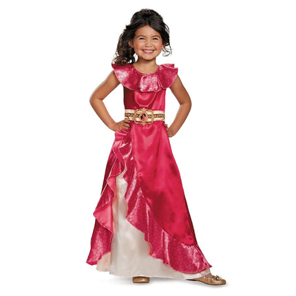 Disney Elena of Avalor Adventure Dress Costume (X-Small/3T-4T)