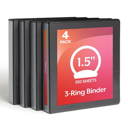 Cardinal Economy 3 Ring Binder, 1.5 Inch, Presenta