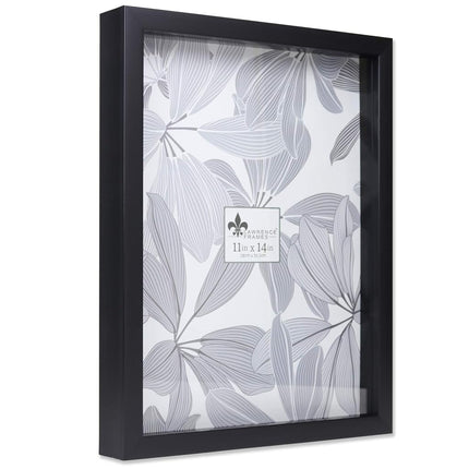 Lawrence Frames 785011 Shadow Box Frame, 11x14, Bl