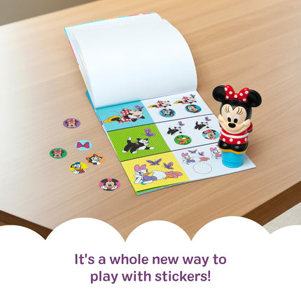 Melissa & Doug Wow! Sticker 24 Pages Activity Pad & Sticker Pad, 300 Stickers, Arts & Crafts, Toy Fidget, Collectible Character - Disney Minnie Mouse - for Kids to