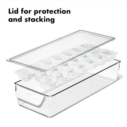 OXO Refrigerator Egg Bin with Removable Tray