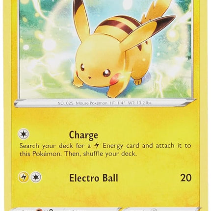 Pokemon 3. 5 Assorted Pikachu Cards, multi, 43204-15287
