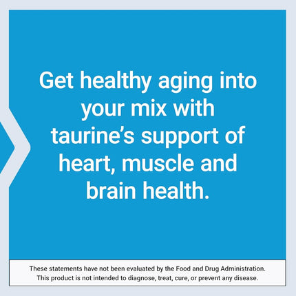 Life Extension Taurine Grams Powder, 300 Gram