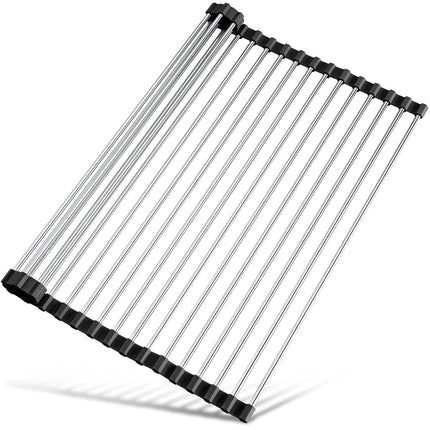 Tomorotec 21" x 15.5" Roll Up Dish Drying Rack Ove