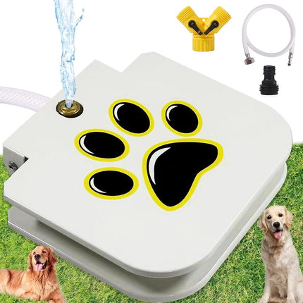 Outdoor Water Fountain Step On - Upgrade Large Dog
