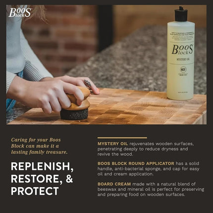 John Boos Block BWCB Butcher Block Board Cream, 5 Ounce