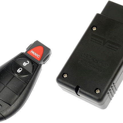 Dorman 99509 Keyless Entry Remote with 3 Buttons Compatible with Select Dodge/RAM Models, 2-Pack (OE FIX)