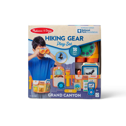 Melissa & Doug Equipo de senderismo del Parque Nacional del Gran Cañón con visor de discos fotográficos - Certificado FSC