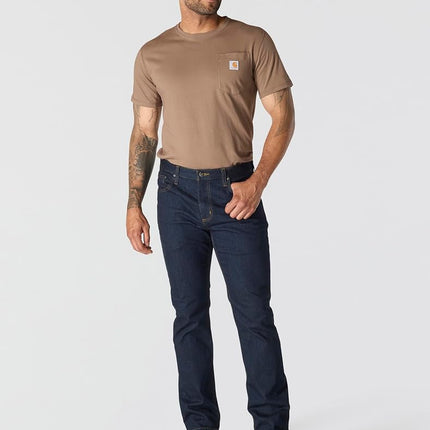 Carhartt Men's Full Swing Straight Tapered Jean, Erie, 38W X 30L