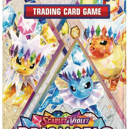 Lot de 6 boosters Évolutions prismatiques Pokémon JCC Écarlate et Violet 8.5