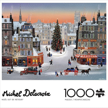 Buffalo Games - Michel Delacroix - Noel est de Retour - 1000 Piece Jigsaw Puzzle