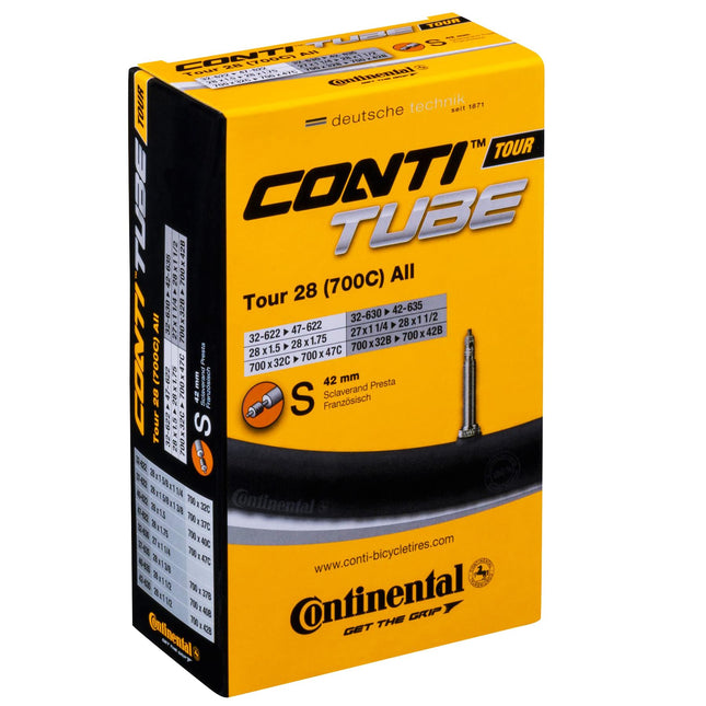 Continental Tour 28 700x32-47 42mm Presta Inner Tube Bundle - 4 PACK