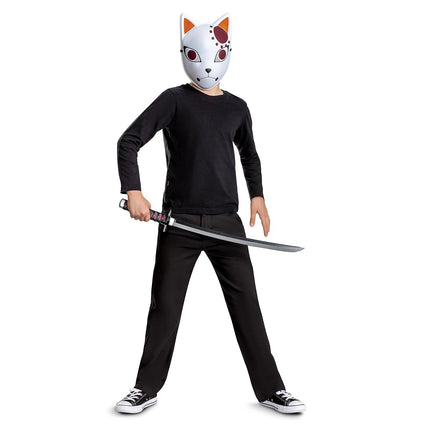 Disguise Demon Slayer Tanjiro Warding Mask Fancy Dress Accessory for Kids