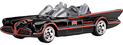 Hot Wheels 1:64 Scale Die-Cast Toy Cars, Set of 5 Batman 85th Anniversary Vehicles Featuring 5 Different Batmobile Replicas in Commemorative Packaging, JBG93
