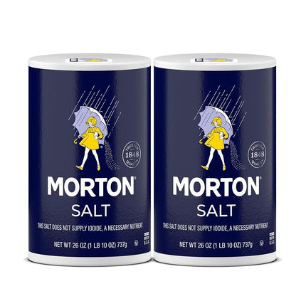 Morton Plain, All-Purpose, Non-Iodized Salt, Perfe